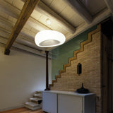 Dunia Pendant Light by Linea Light, Color: White, Pink Gold-Zafferano, Prismatic, , | Casa Di Luce Lighting