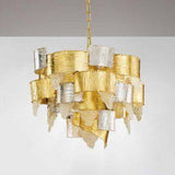 City 6579-4+1 Chandelier by MM Lampadari, Title: Default Title, , | Casa Di Luce Lighting