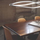 In the Wind Horizontal Pendant by Nemo, Finish: White, Black, Gold, Grey, Color Temperature: 2700K, 3000K, | Casa Di Luce Lighting