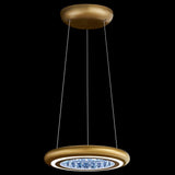 Infinite Aura Pendant by Schonbek, Finish: Gold, Size: Small, | Casa Di Luce Lighting