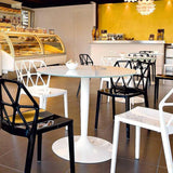 Planet CS/4005/S/V/VS Round Dining Table by Calligaris