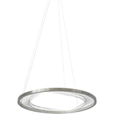 Interlace Medium LED Suspension by Tech Lighting, Finish: Nickel Satin, Light Option: 277 Volt LED, | Casa Di Luce Lighting