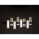 Black Note Keys LED Linear Suspension by LZF