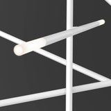 Jax LED Chandelier by Sonneman, Finish: Black, White, , | Casa Di Luce Lighting