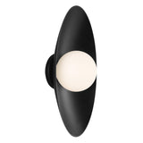 Joni Medium Wall Sconce by Tech Lighting, Finish: Brass Aged, Matte Black/Matte Black, Matte Black / Matte White - Tech, , | Casa Di Luce Lighting