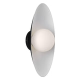 Joni Medium Wall Sconce by Tech Lighting, Finish: Brass Aged, Matte Black/Matte Black, Matte Black / Matte White - Tech, , | Casa Di Luce Lighting