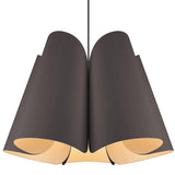 Julieta Pendant by Weplight, Color: Ash, Beech, Ebony, Grey Oak, Wenge, Petiribí, Red, Yellow, Green, Blue, White, Size: Small, Medium, Large, | Casa Di Luce Lighting