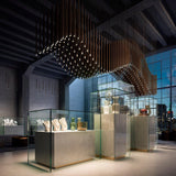 Rust Brown / Polished Nickel Virtus Suspension in Shop