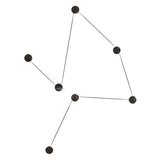 Azou Wall Installation by Kundalini, Finish: White Marble, Black Marble, Green Onyx, Number of Lights: 3 Light (For All Finishes), 5 Light (For White and Black Marble), 7 Light (For White and Black Marble), 5 Light (For Green onyx), 7 Light (For Green onyx), | Casa Di Luce Lighting