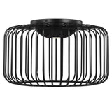Kai 15 Ceiling Light By Tech Lighting, Finish: Nightshade Black