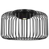 Kai 15 Ceiling Light By Tech Lighting, Finish: Nightshade Black