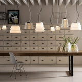 Bibendum Suspension by Karman, Color: White, Clear, Light Option: E12, LED, E26, Size: Small, Medium, Large | Casa Di Luce Lighting