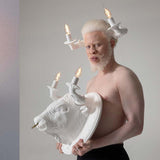 Corrado Wall Lamp by Karman, Color: Matt White-Page One, Matt Grey-Karman, Black Velvet-Karman, , | Casa Di Luce Lighting