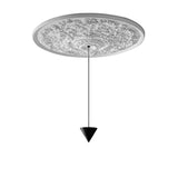 Moonbloom 1 Light Pendant Light by Karman, Light Option: 2700K LED, Size: Large, | Casa Di Luce Lighting