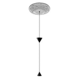 Moonbloom 2 Light Pendant Light by Karman, Light Option: 3000K LED, Size: Small, | Casa Di Luce Lighting