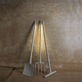 Tobia Rake Shape Floor Lamp in living room