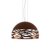 Kelly Dome Pendant by Lodes, Finish: Bronze, Size: Medium, | Casa Di Luce Lighting