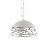 Kelly Dome Pendant by Lodes, Finish: Black Matte, White Matte, Bronze, Champagne, Size: Small, Medium, Large, | Casa Di Luce Lighting
