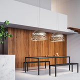 Kelly Dome Pendant by Lodes, Finish: Black Matte, White Matte, Bronze, Champagne, Size: Small, Medium, Large, | Casa Di Luce Lighting