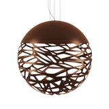 Kelly Sphere Pendant by Lodes, Finish: Bronze, White Matte, Size: Small, Medium, Large, | Casa Di Luce Lighting