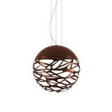 Kelly Sphere Pendant by Lodes, Finish: Bronze, White Matte, Size: Small, Medium, Large, | Casa Di Luce Lighting