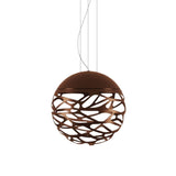Kelly Sphere Pendant by Lodes, Finish: Bronze, White Matte, Size: Small, Medium, Large, | Casa Di Luce Lighting