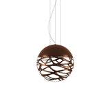 Kelly Sphere Pendant by Lodes, Finish: Bronze, White Matte, Size: Small, Medium, Large, | Casa Di Luce Lighting
