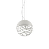 Kelly Sphere Pendant by Lodes, Finish: Bronze, White Matte, Size: Small, Medium, Large, | Casa Di Luce Lighting