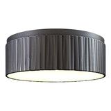 Kensington Flushmount by Alora, Finish: Blackened Steel-Alora, , | Casa Di Luce Lighting