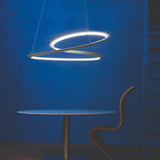 Kepler Suspension Lamp by Nemo, Finish: White, Black, Gold Painted, Color Temperature: 2700K, 3000K, Position: Uplight, Downlight | Casa Di Luce Lighting