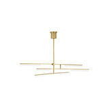Klee 6 Light Chandelier by Tech Lighting, Finish: Natural Brass, , | Casa Di Luce Lighting