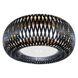Kalatos Ceiling Light by Slamp, Color: Prisma-Slamp, Black/Gold, , | Casa Di Luce Lighting