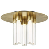 Kola Ceiling Light By Tech Lighting, Size: Small, Finish: Natural Brass