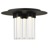 Kola Ceiling Light By Tech Lighting, Size: Small, Finish: Nightshade Black