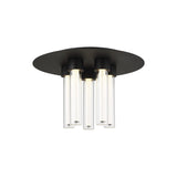 Kola Ceiling Light By Tech Lighting, Size: Small, Finish: Nightshade Black