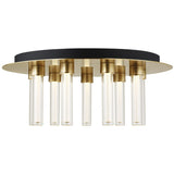 Kola Ceiling Light By Tech Lighting, Size: Medium, Finish: Natural Brass