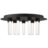 Kola Ceiling Light By Tech Lighting, Size: Small, Finish: Nightshade Black