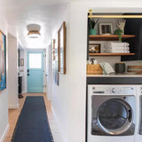 Kosa 13 Flushmount by Tech Lighting, Finish: Brass Aged, White Matte, Nickel Polished, Light Option: 120 Volt LED, 277 Volt LED, | Casa Di Luce Lighting