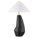 Contour Table Lamp by Kelly by Kelly Wearstler, Finish: Arctic White, Coal, Size: Short, Tall, | Casa Di Luce Lighting