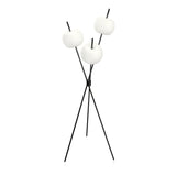 Kushi Floor Lamp by Kundalini, Finish: Black, , | Casa Di Luce Lighting