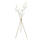 Kushi Floor Lamp by Kundalini, Finish: Black, Brass, Copper, , | Casa Di Luce Lighting