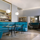 Kushi Pendant by Kundalini, Finish: Black, Brass, Copper, Size: Small, Large, | Casa Di Luce Lighting