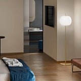 Kushi XL Floor Lamp by Kundalini, Finish: Black, Copper, Brass, , | Casa Di Luce Lighting