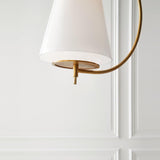 Gesture Pendant by Kelly by Kelly Wearstler, Finish: Burnished Brass, Nickel Polished, Midnight Black, , | Casa Di Luce Lighting