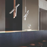 Tubes 3 Pendant Light in dinning room