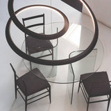 Kepler Suspension Lamp by Nemo, Finish: White, Black, Gold Painted, Color Temperature: 2700K, 3000K, Position: Uplight, Downlight | Casa Di Luce Lighting