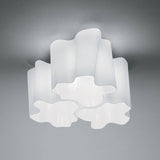 Logico Triple Nested Ceiling Light by Artemide, Color: White, Size: Micro, | Casa Di Luce Lighting