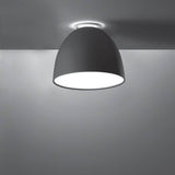 Nur Mini Ceiling Light by Artemide, Finish: Anthracite Grey, Aluminum, Glossy Black, Glossy White, Glossy Orange, Glossy Grey, Glossy Green, White Glossy, Light Option: Incandescent, LED, | Casa Di Luce Lighting