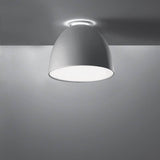 Nur Mini Ceiling Light by Artemide, Finish: Anthracite Grey, Aluminum, Glossy Black, Glossy White, Glossy Orange, Glossy Grey, Glossy Green, White Glossy, Light Option: Incandescent, LED, | Casa Di Luce Lighting