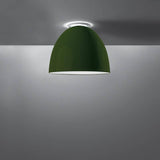 Nur Mini Ceiling Light by Artemide, Finish: Glossy Green, Light Option: LED, | Casa Di Luce Lighting